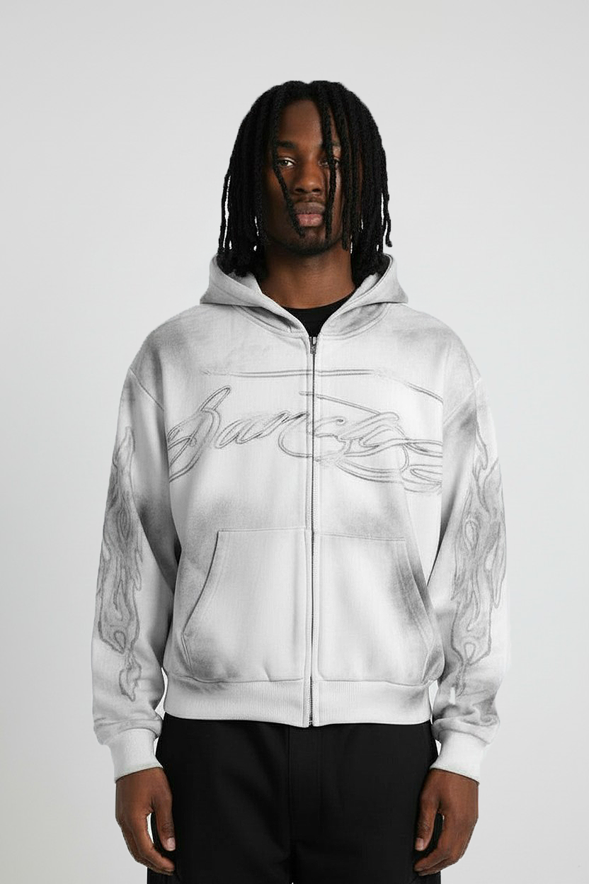WHITEOUT Zipup